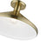 Livex Geneva 1 Light Semi-Flush Mount