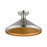 Livex Geneva 1 Light Semi-Flush Mount