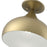 Livex Amador 1 Light Semi-Flush Mount