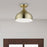 Livex Amador 1 Light Semi-Flush Mount