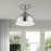 Livex Amador 1 Light Semi-Flush Mount