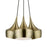 Livex Waldorf 3 Light Cluster Pendant