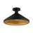 Livex Geneva 1 Light Semi-Flush Mount