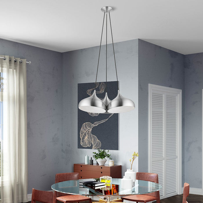 Livex Amador 3 Light Cluster Pendant