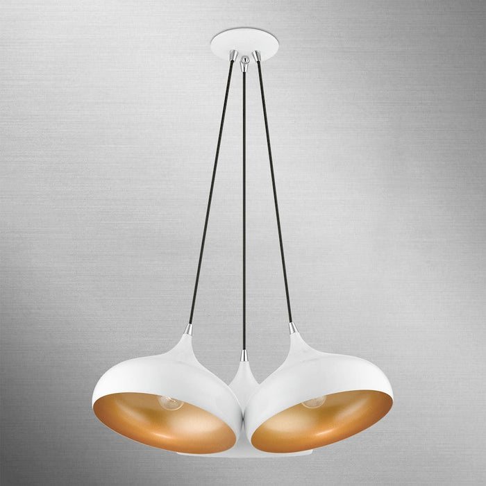 Livex Amador 3 Light Cluster Pendant