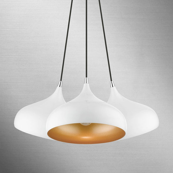 Livex Amador 3 Light Cluster Pendant