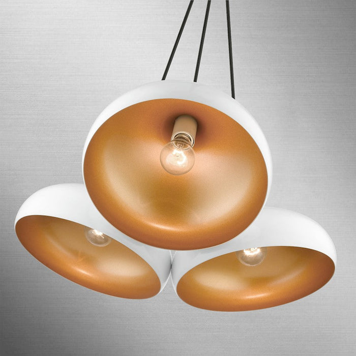 Livex Amador 3 Light Cluster Pendant