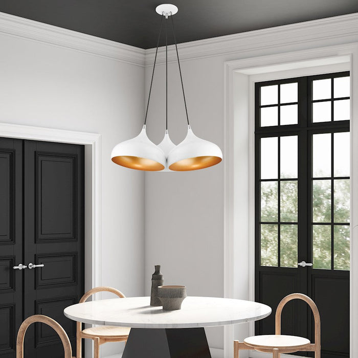 Livex Amador 3 Light Cluster Pendant