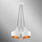 Livex Waldorf 3 Light Cluster Pendant