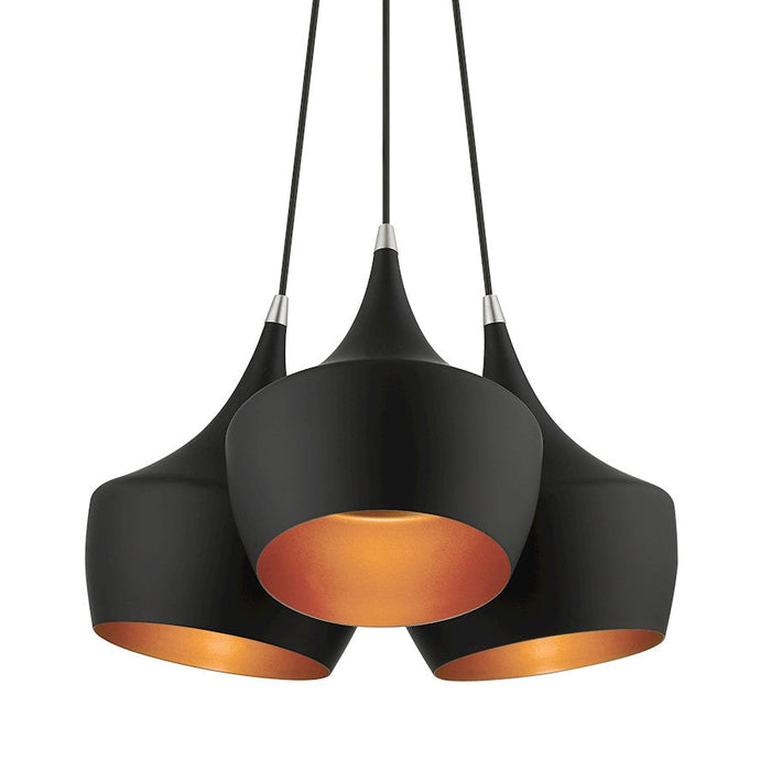 Livex Waldorf 3 Light Cluster Pendant