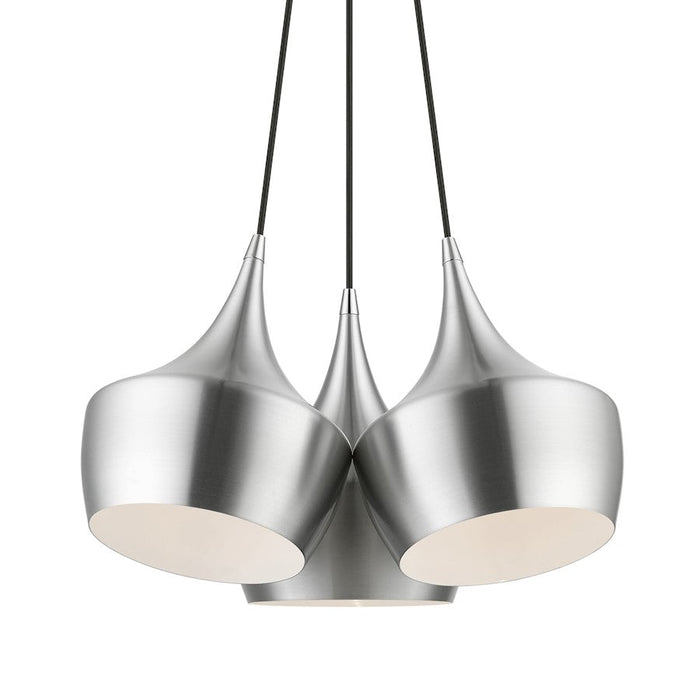 Livex Waldorf 3 Light Cluster Pendant