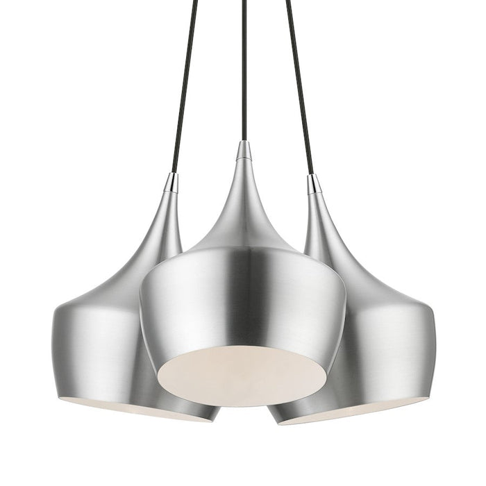 Livex Waldorf 3 Light Cluster Pendant