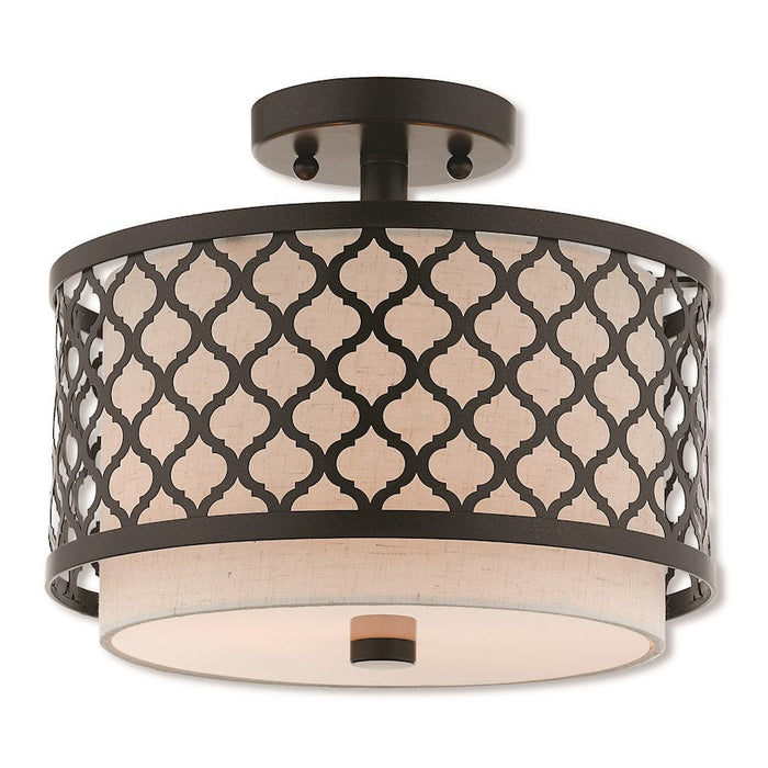 Livex Lighting Aresque Flush Mount