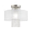 Livex Lighting Bella Vista 1 Light Ceiling Mount, Steel