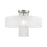 Livex Lighting Bella Vista 1 Light Ceiling Mount, Steel