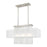 Livex Lighting Alexis 3 Light Linear Chandelier