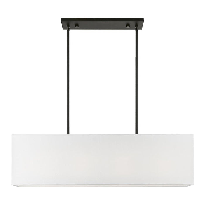 Livex Summit 4 Light Linear Chandelier