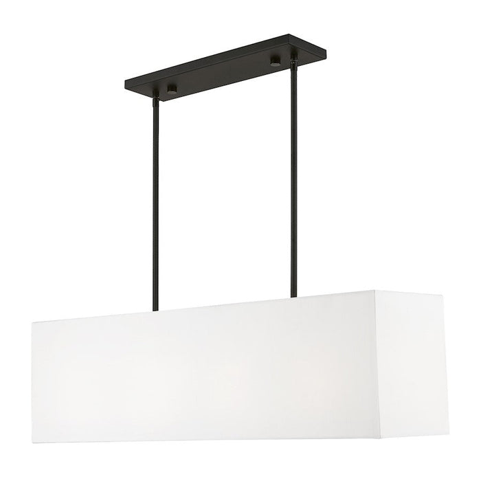 Livex Summit 4 Light Linear Chandelier