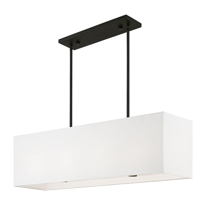 Livex Summit 4 Light Linear Chandelier