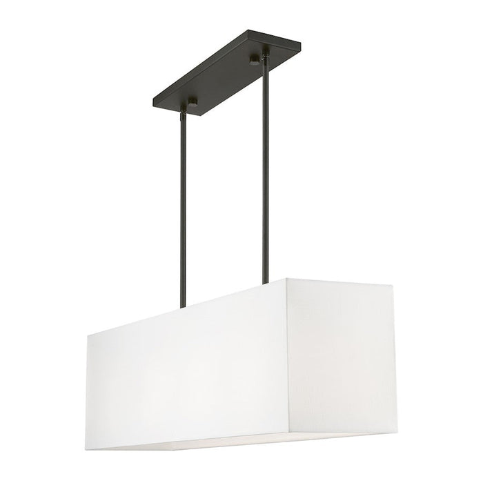 Livex Summit 4 Light Linear Chandelier