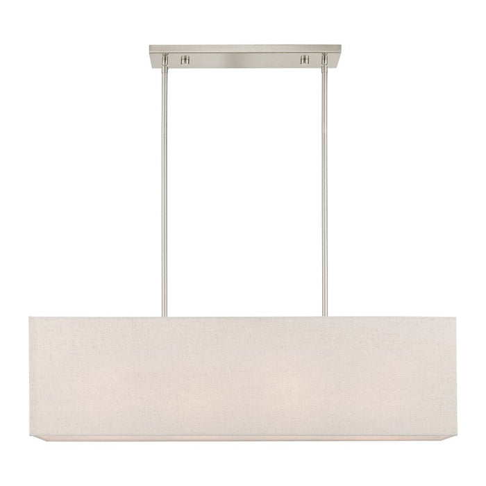 Livex Summit 4 Light Linear Chandelier