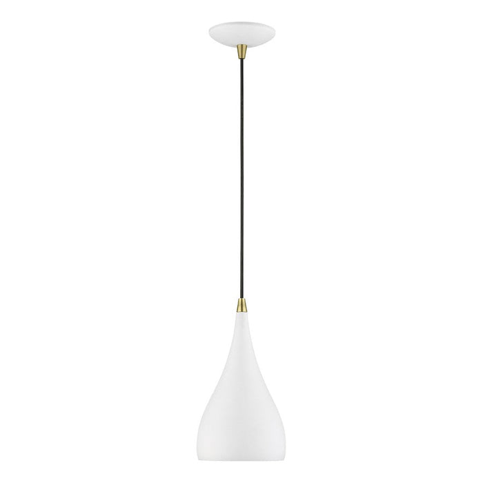 Livex Amador 1 Light Mini Pendant