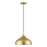 Livex Amador 1 Light Pendant, Soft Gold/Brass/Soft Gold/White