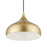 Livex Amador 1 Light Pendant, Soft Gold/Brass/Soft Gold/White