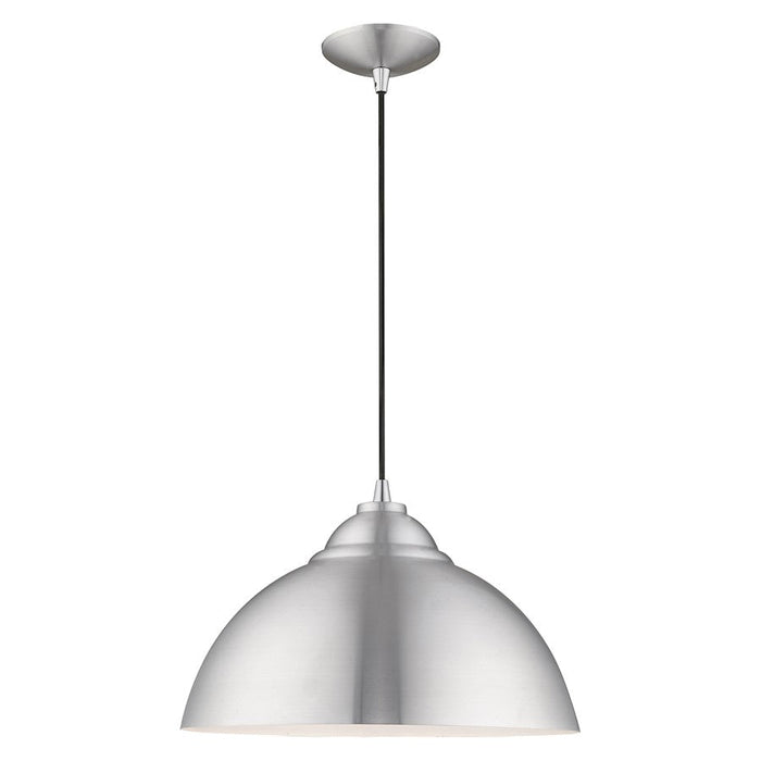 Livex Lighting Urban Metal Dome Shade 1 Light Mini Pendant