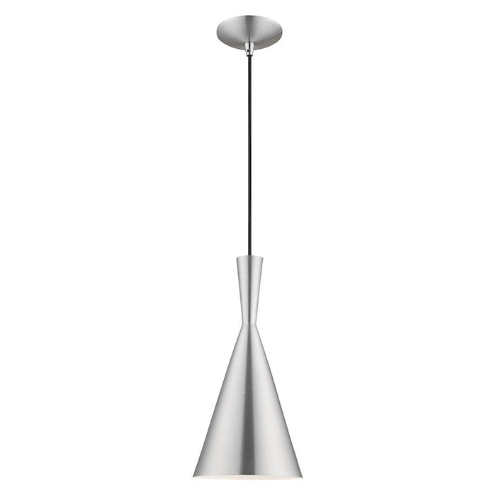 Livex Lighting Mid-Century Metal Shade 1 Light Mini Pendant