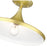 Livex Waldorf 1 Light Semi-Flush Mount