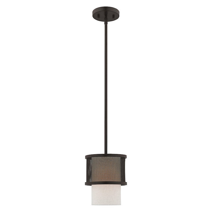 Livex Lighting Braddock 1 Light Mini Pendant