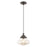 Livex Lighting Art Glass 1 Light Schoolhouse Mini Pendant