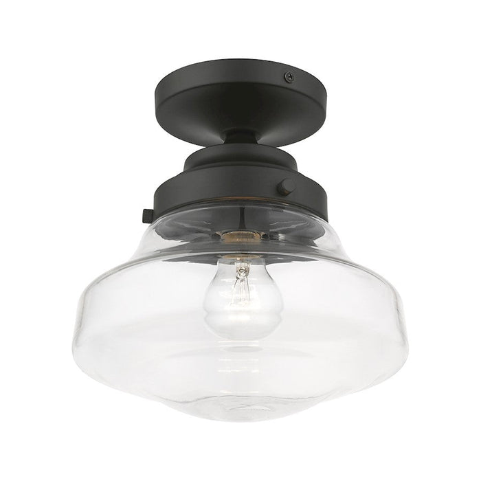 Livex Avondale 1 Light Semi-Flush Mount