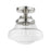 Livex Avondale 1 Light Semi-Flush Mount