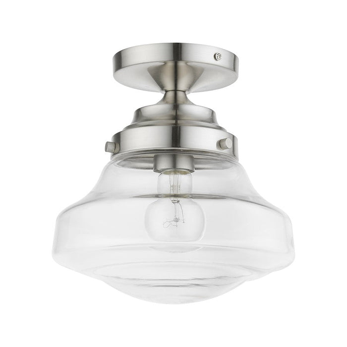 Livex Avondale 1 Light Semi-Flush Mount