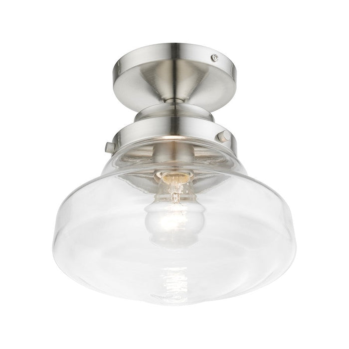 Livex Avondale 1 Light Semi-Flush Mount