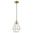 Livex Lighting Geometric Shade Cage Mini Pendant