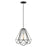 Livex Geometric 1 Light Pendant, Shiny Black - 41324-68