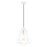 Livex Geometric 1 Light Pendant, Shiny White - 41324-69