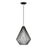 Livex Linz 1 Light Pendant, Black/Polished Brass/Black Metal - 41325-68