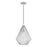 Livex Linz 1 Light Pendant, Nordic Gray/Chrome/Gray Metal - 41325-80