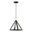 Livex Pinnacle 1 Light Pendant, Bronze/Antique Brass/Bronze Metal - 41329-07