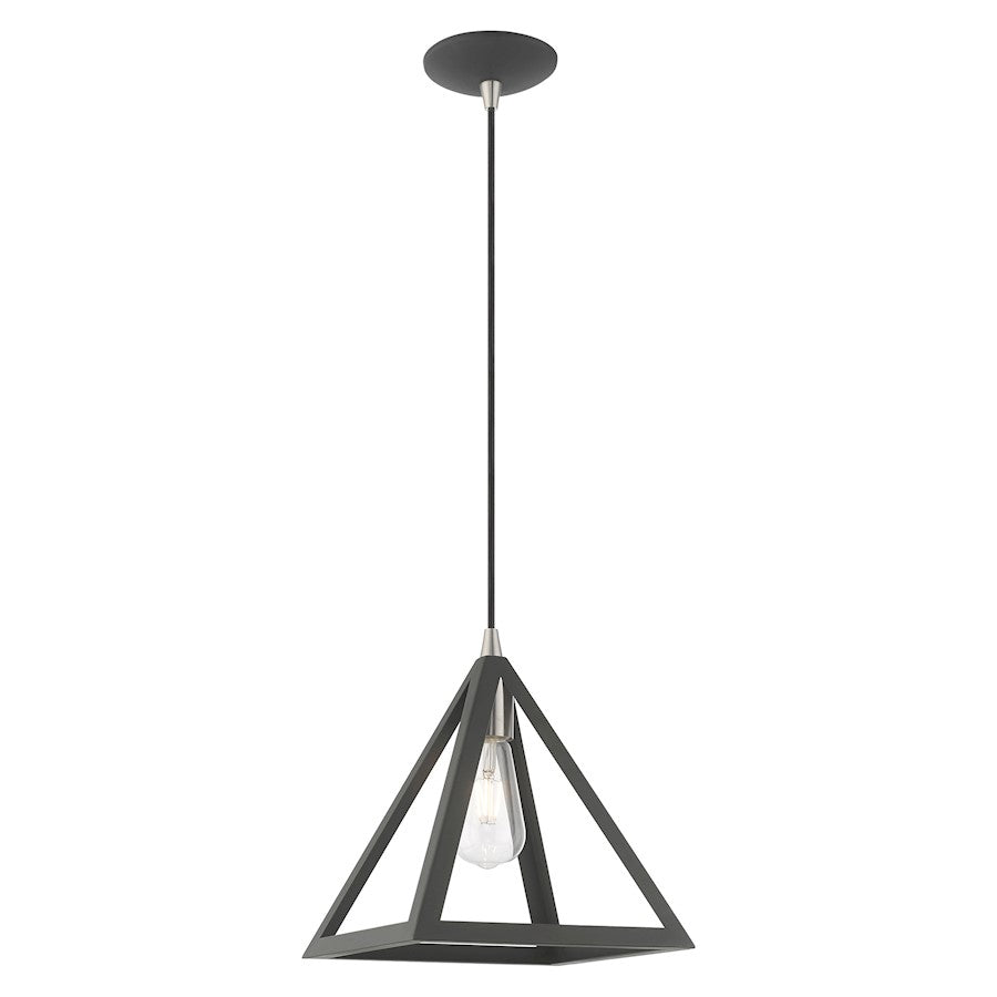 Livex Lighting Geometric Shade 1 Light Mini Pendant