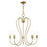 Livex Lucerne 5 Light Chandelier, Antique Brass - 41365-01