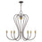 Livex Lucerne 7 Light Chandelier, Bronze with Antique Brass Accents - 41367-07