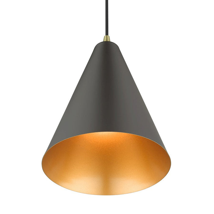 Livex Dulce 1 Light Cone Pendant