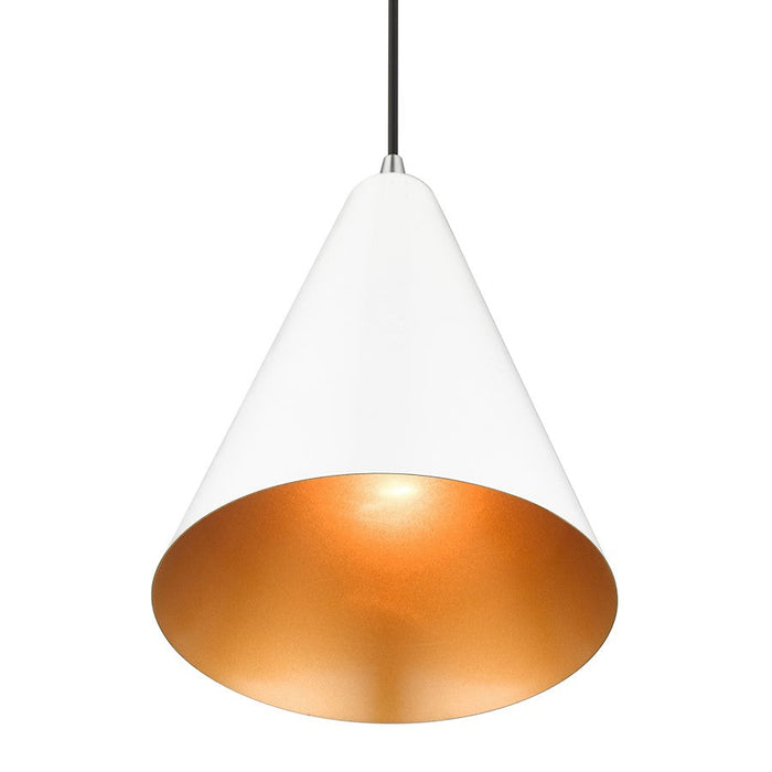 Livex Dulce 1 Light Cone Pendant