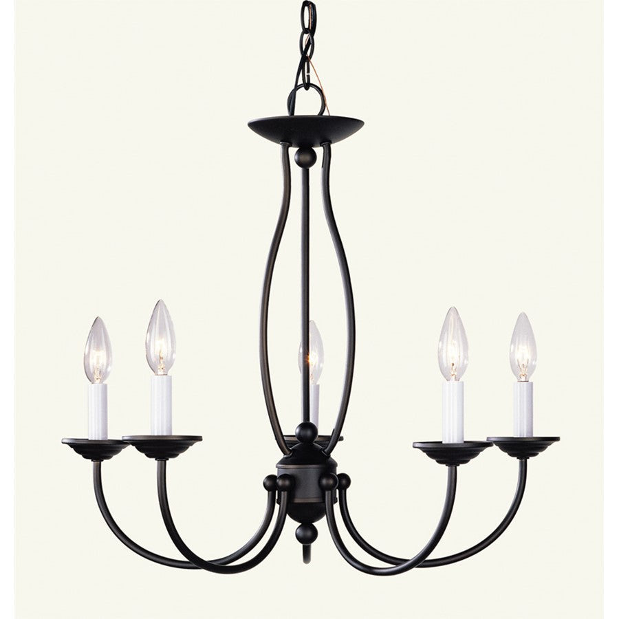 Livex Lighting Home Basics 5 Light Chandelier