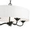 Livex Edinburgh 5 Light Pendant Chandelier, Off-White/White